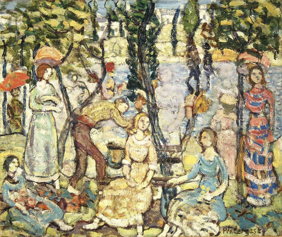 Group of Figures - Maurice Prendergast