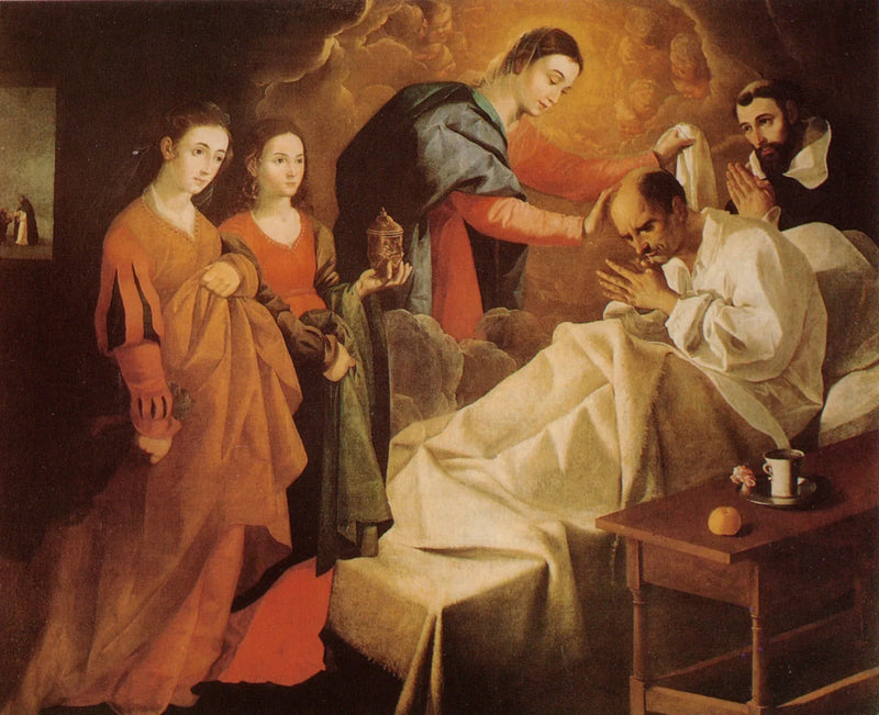 Miraculous Healing of the Blessed Réginald of Orléans - Francisco de Zurbarán
