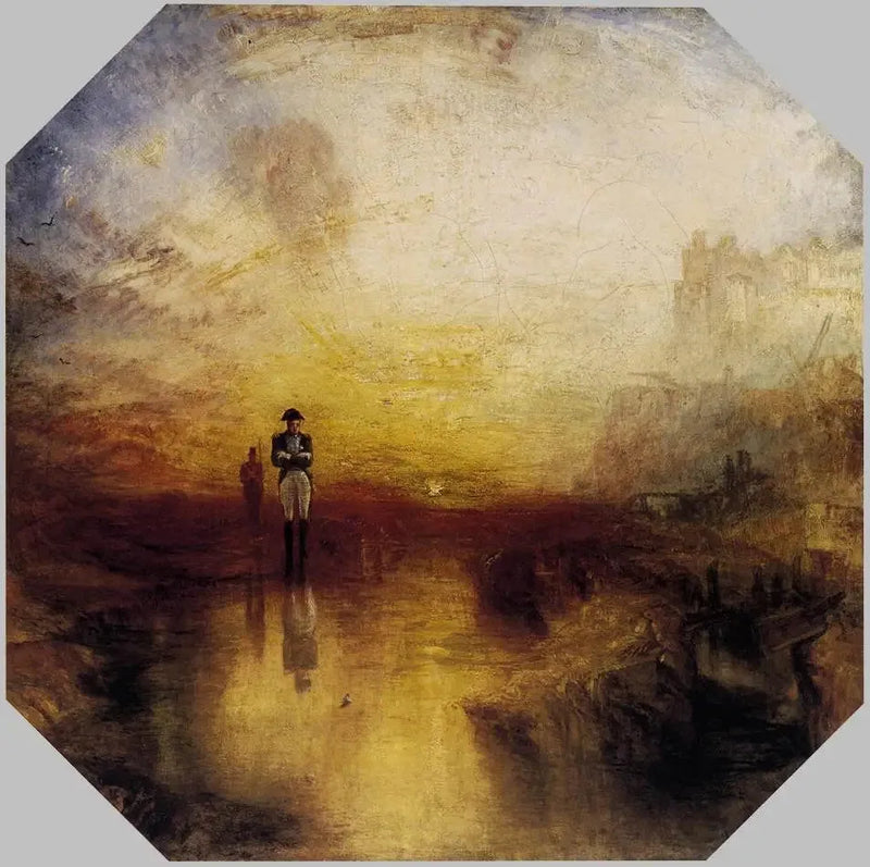 War. The Exile and the Arapede - J. M. W. Turner