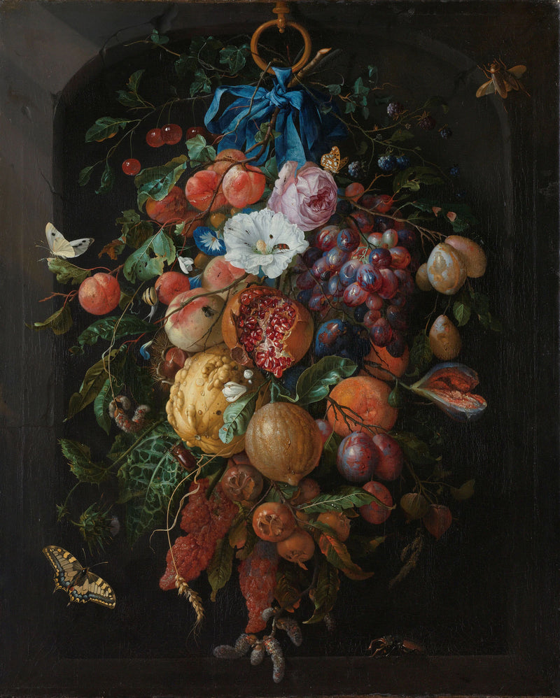 Guirlande de fruits et de fleurs - Jan Davidszoon de Heem