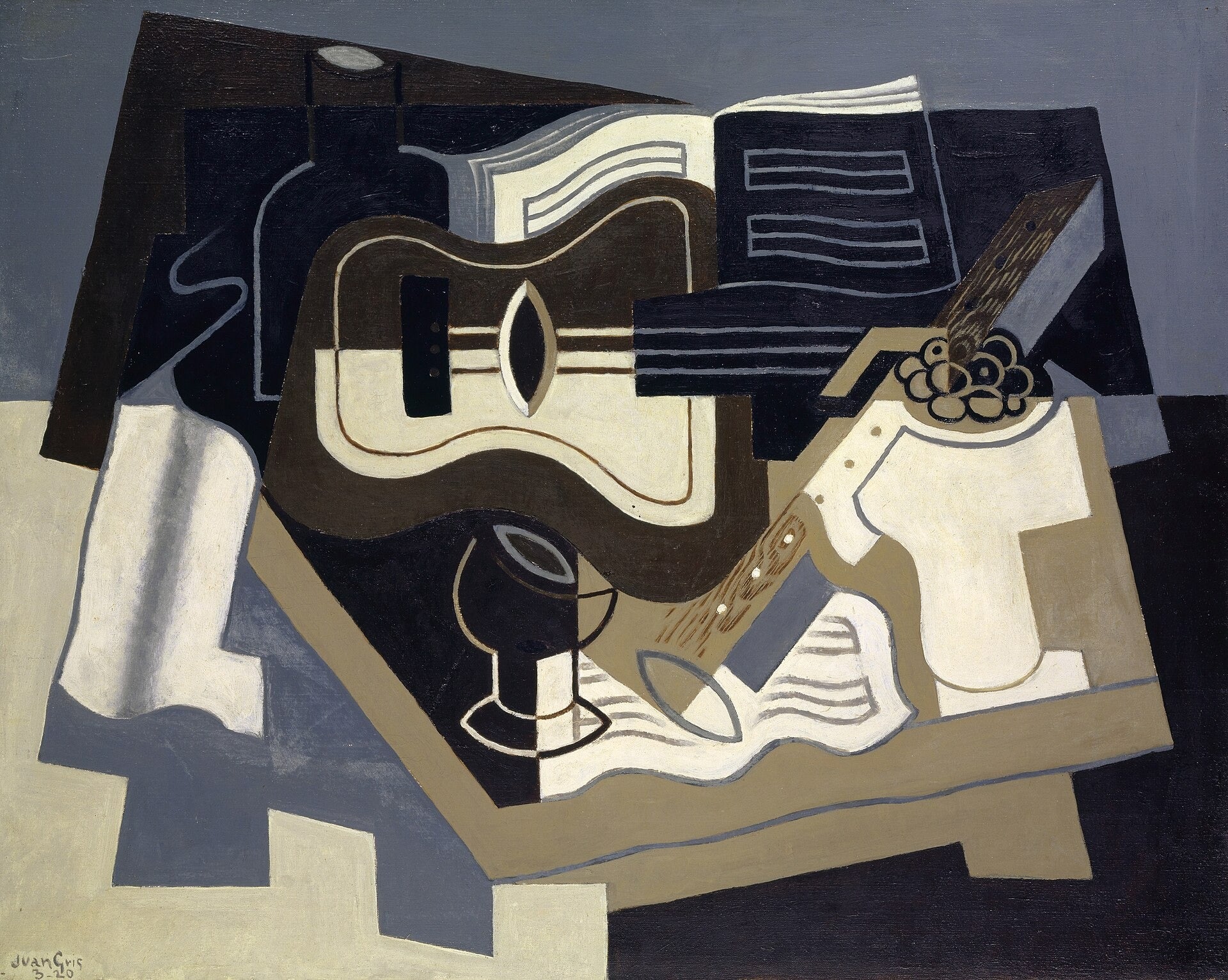 Guitar and Clarinet - Juan Gris
