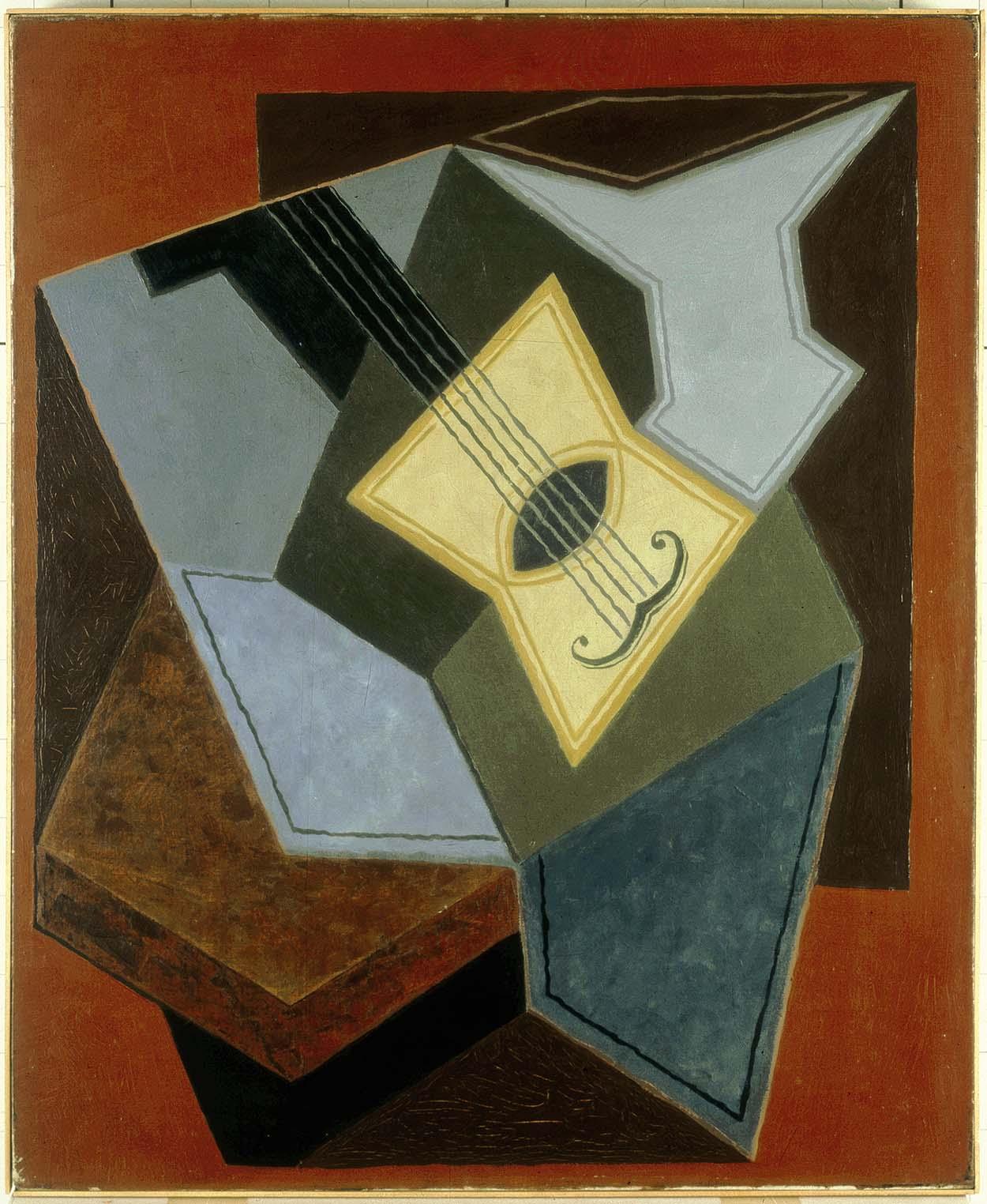 Guitar and Fruit Bowl - Juan Gris