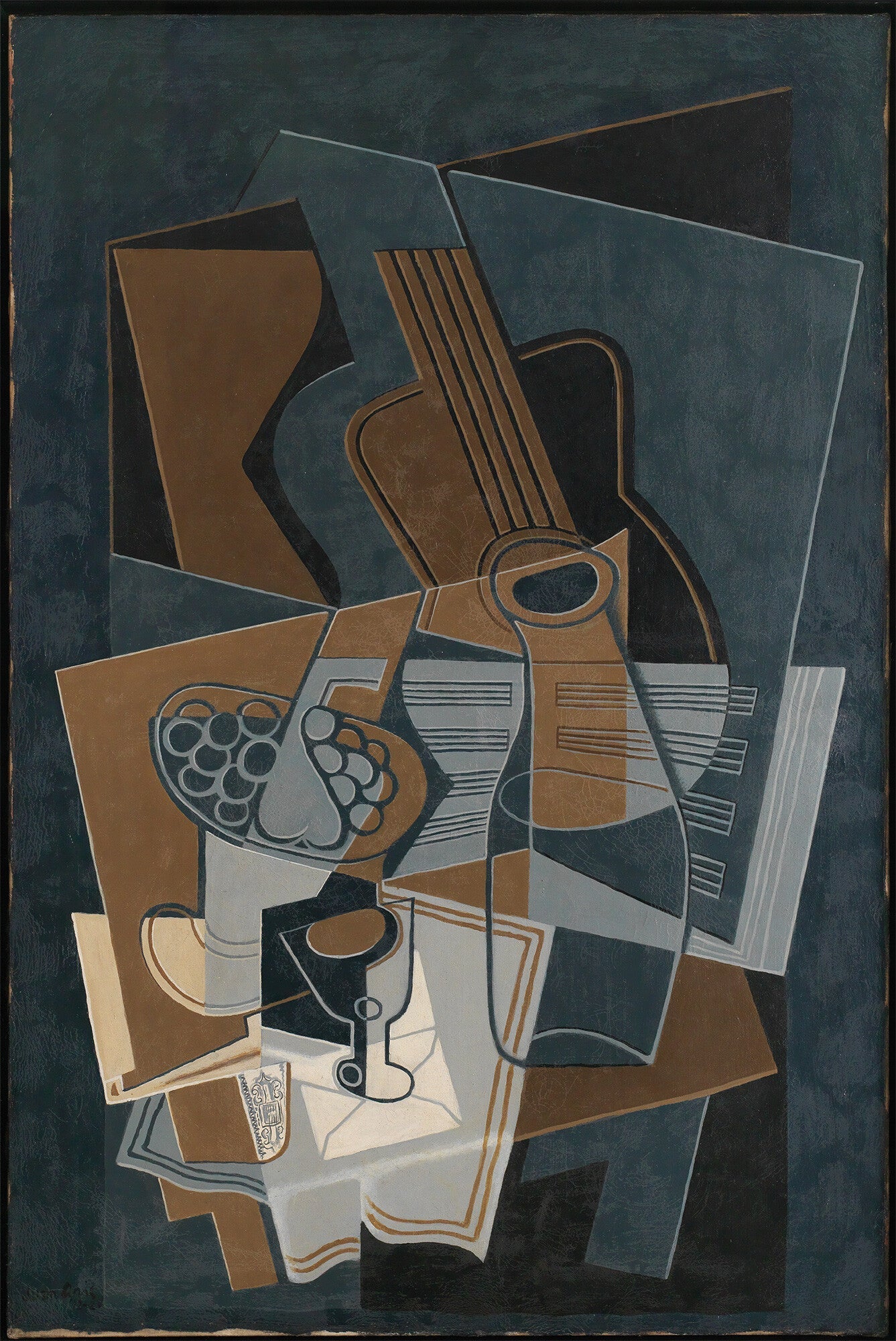 Guitar and Flask - Juan Gris