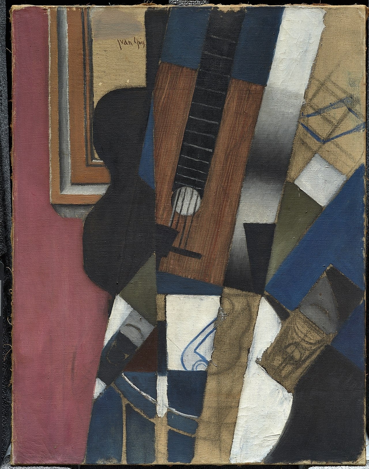 Guitar and Pipes - Juan Gris