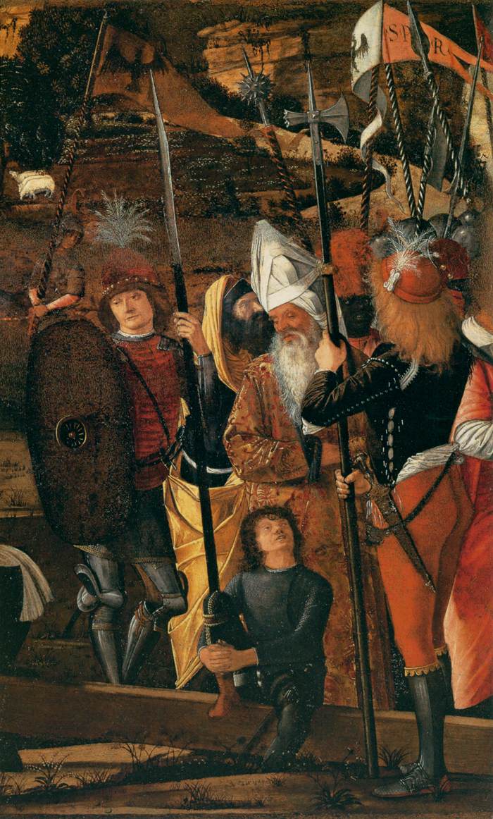 Halberdiers and Old Men - Vittore Carpaccio