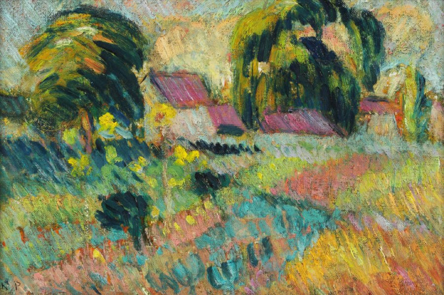 Hamlet near Rouen - Robert Antoine Pinchon