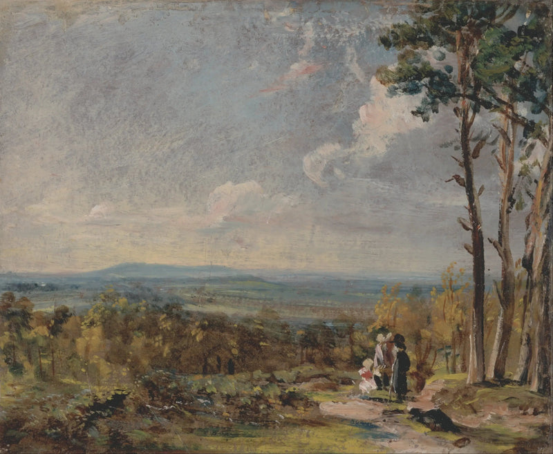 Hampstead Heath towards Harrow - John Constable