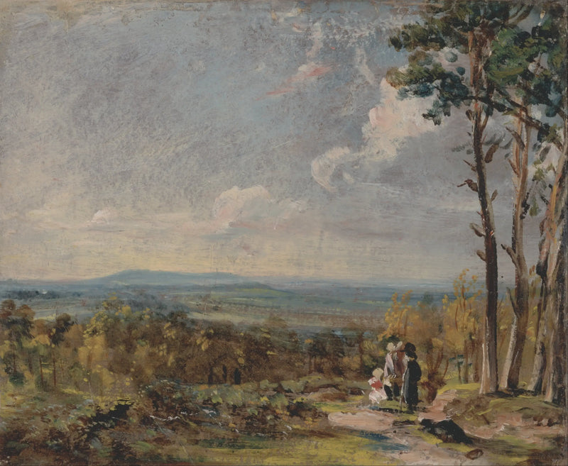 Hampstead Heath towards Harrow - John Constable