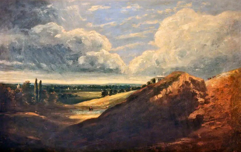 Hampstead Heath, Branch Hill Pond - John Constable