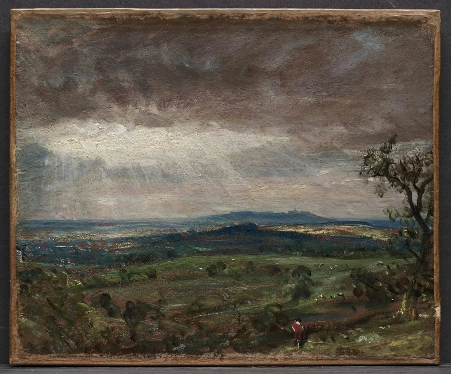 Hampstead Heath, view towards Harrow - John Constable