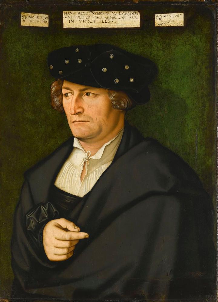 Hans Jacob Freiherr zu Morsperg et Beffert - Hans Baldung Grien - Alpha Reproduction