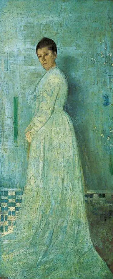 Harmony in White and Blue - James Abbott McNeill Whistler