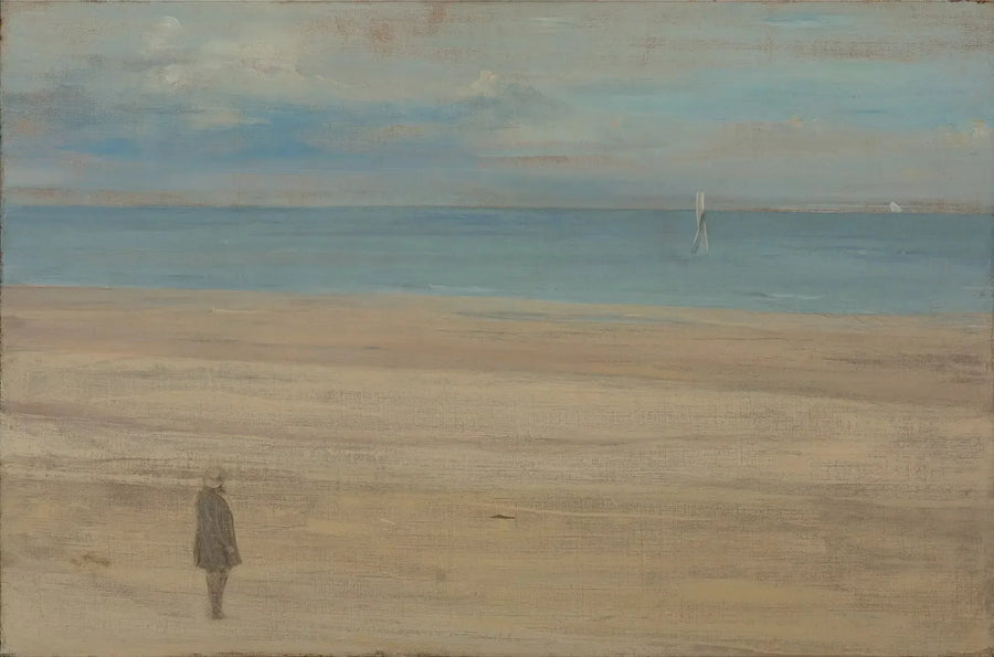 Harmony in Blue and Silver: Trouville - James Abbott McNeill Whistler
