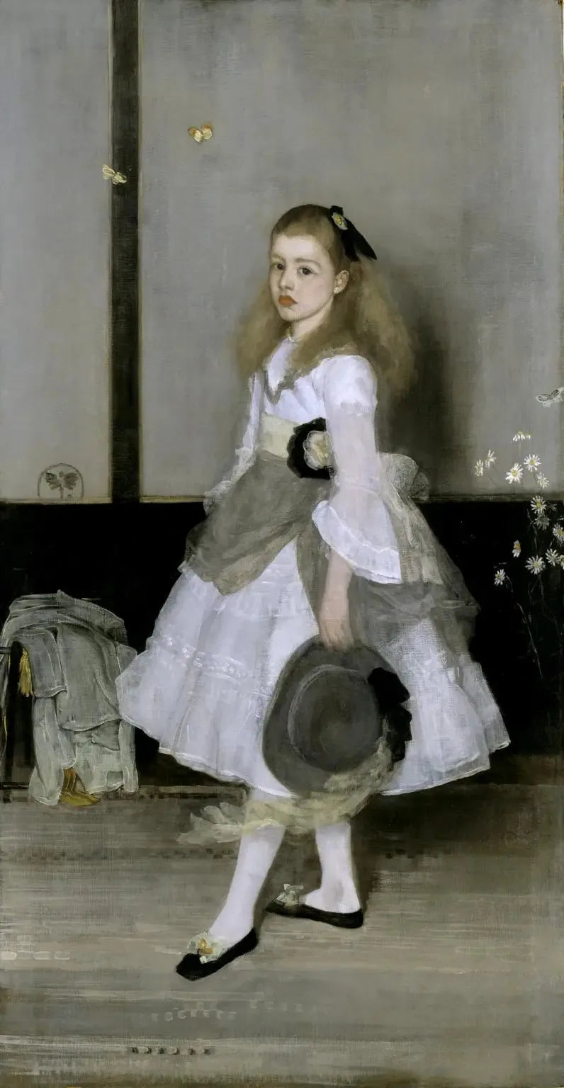 Harmony in Gray and Green: Miss Cicely Alexander - James Abbott McNeill Whistler