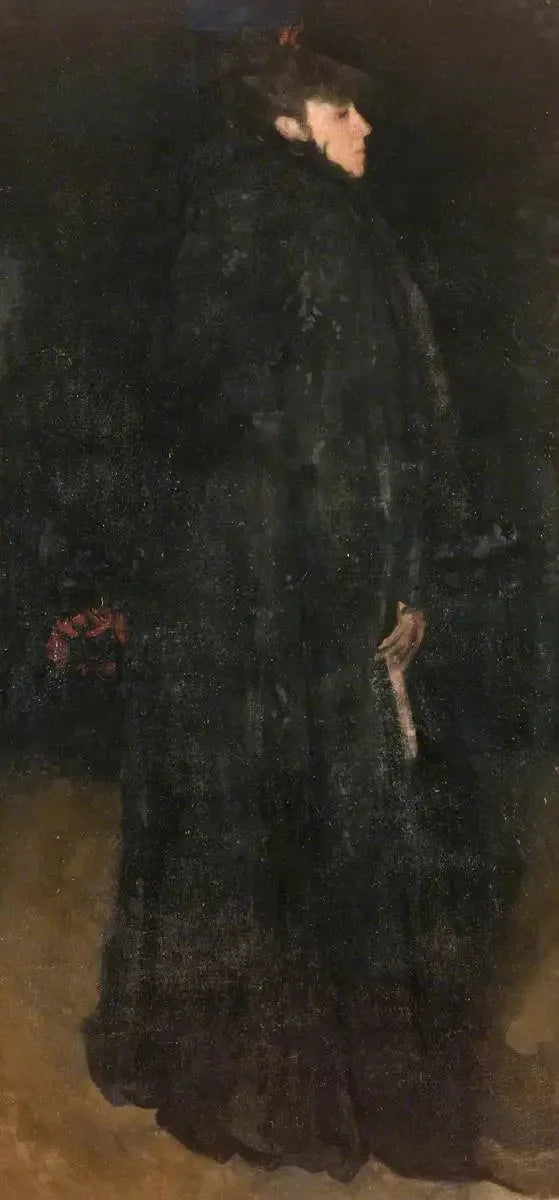 Harmony in Black: Miss Ethel Philip - James Abbott McNeill Whistler