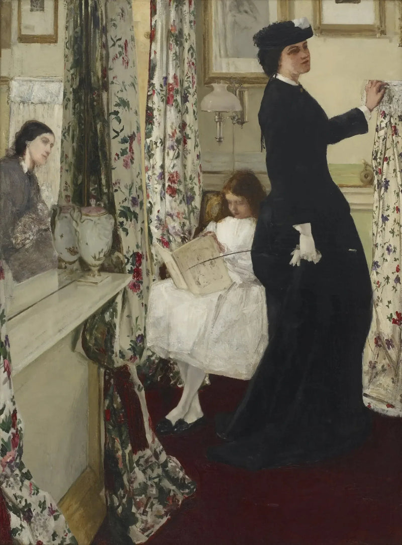 Harmony in Green and Pink: The Music Room - James Abbott McNeill Whistler