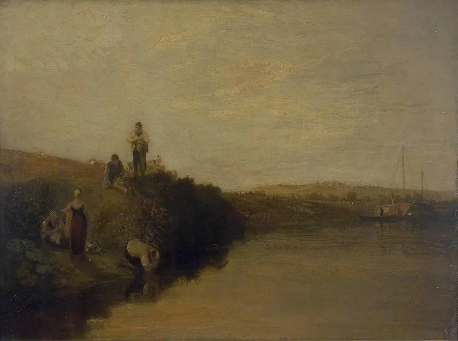 Harvest Dinner, Kingston Bank - J. M. W. Turner