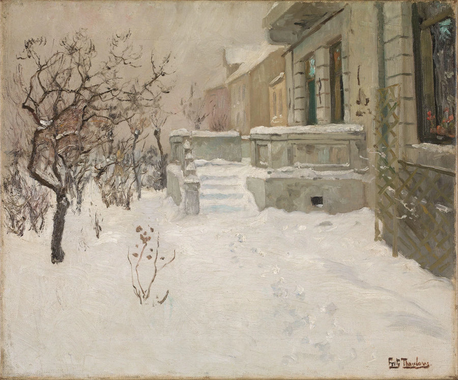 Havetrapp and I - Frits Thaulow