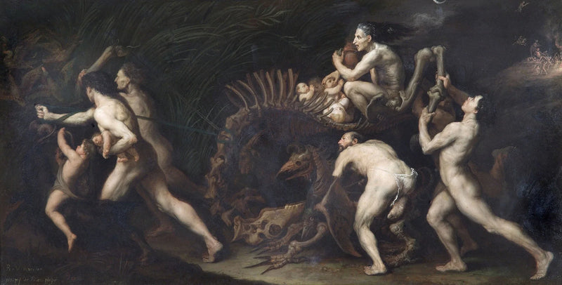 Hécate: Procession vers un sabbat de sorcières - Jusepe de Ribera