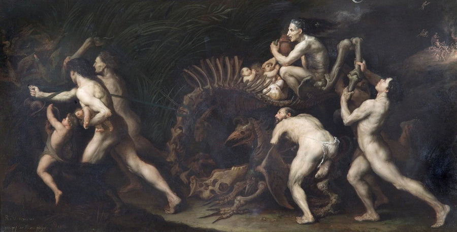 Hécate: Procession vers un sabbat de sorcières - Jusepe de Ribera