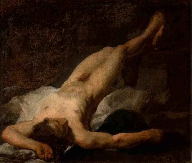 Hector Traîné à Travers Troie - Pierre Subleyras