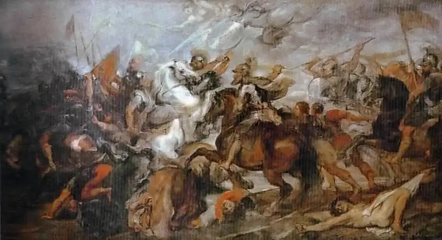 Henri IV at the Battle of Ivry, March 14, 1590 - Peter Paul Rubens
