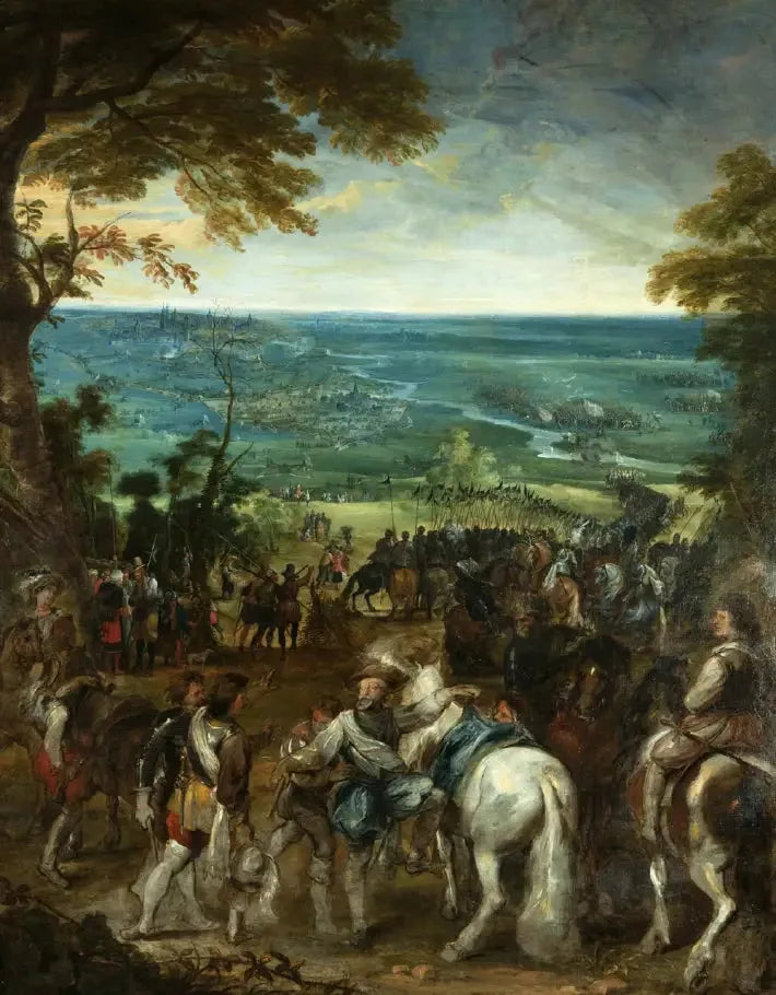 Henri IV at the Siege of Amiens - Peter Paul Rubens