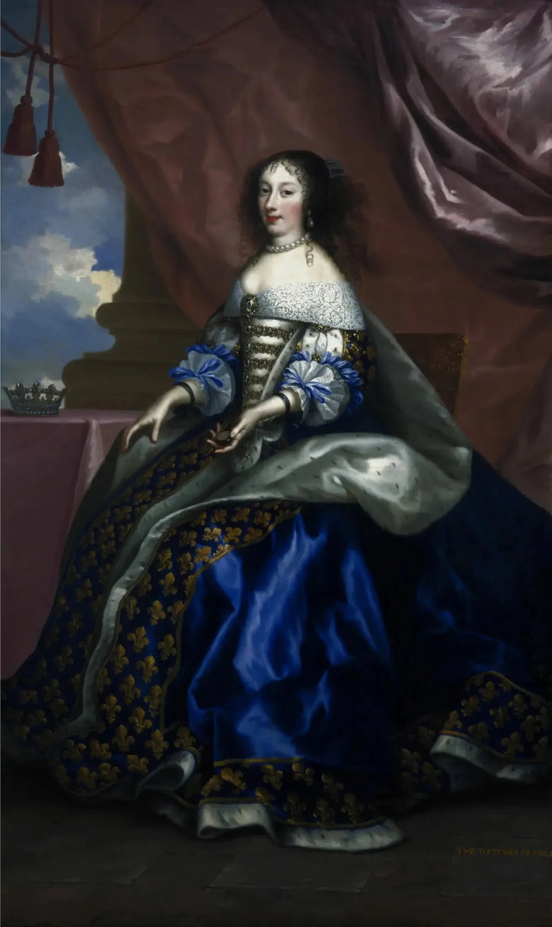 Henriette Anne, Duchess of Orléans, 1644 - 1670. Fifth daughter of Charles I - Jean Nocret
