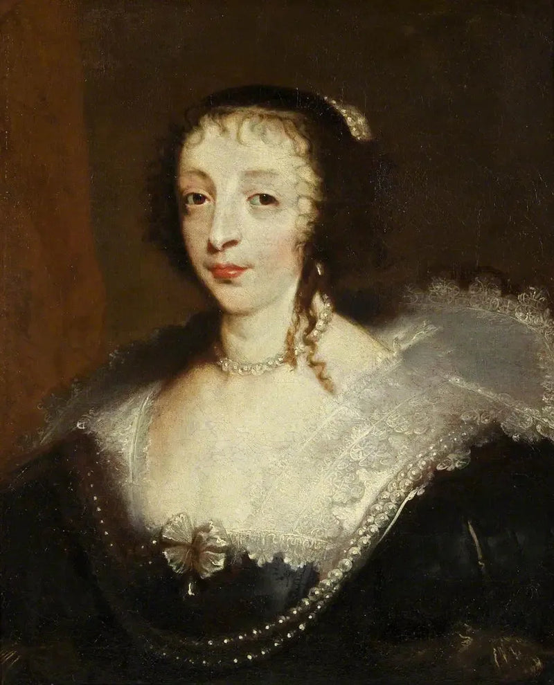 Henriette Marie (1609–1669), Queen of Charles I - Antoine van Dyck