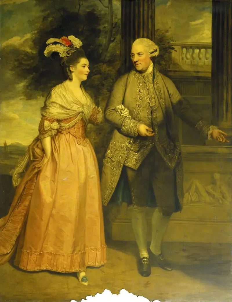 Henry Loftus, 1er comte d'Ely (1709-1783) and his wife Frances Monroe, Countess of Ely (died in 1821) - Joshua Reynolds