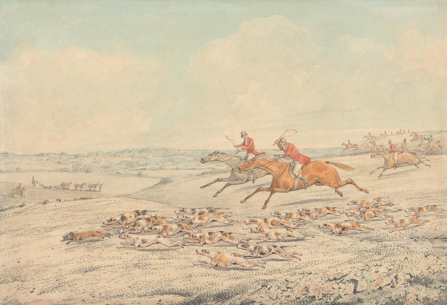 Hounds in Full Cry - Henry Thomas Alken