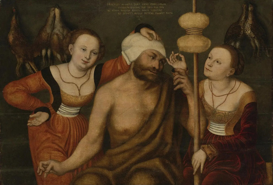 Héraclès and Omphale - Lucas Cranach the Elder