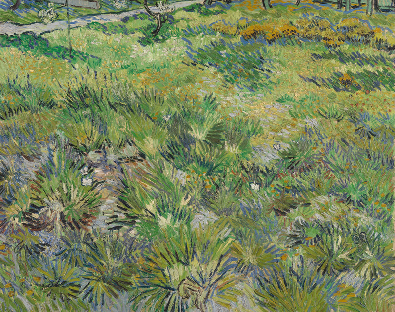 Long grass with butterflies - Vincent van Gogh
