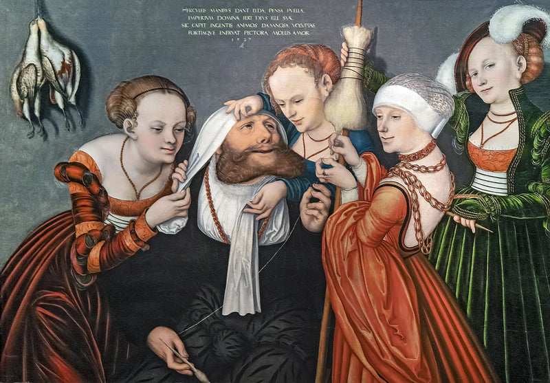 Hercules at the Court of Omphale - Lucas Cranach the Elder