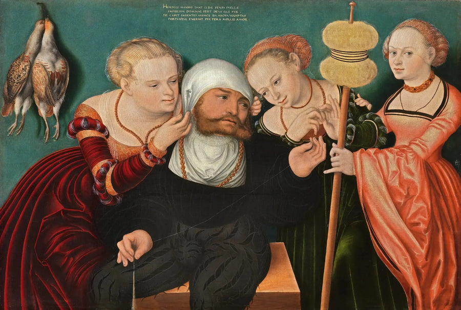 Hercules at the Court of Omphale - Lucas Cranach the Elder