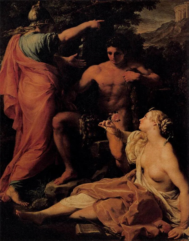 Hercules at the Crossroads - Pompeo Batoni