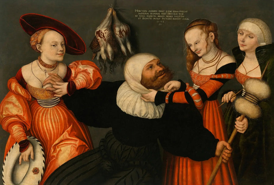 Hercules with Omphale - Lucas Cranach the Elder