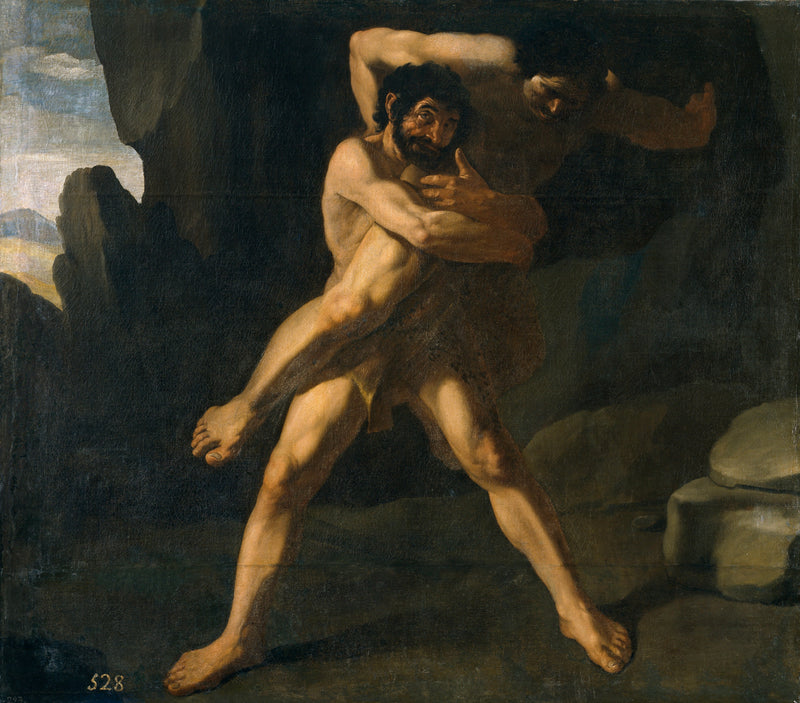 Hercules fighting Antaeus - Francisco de Zurbarán