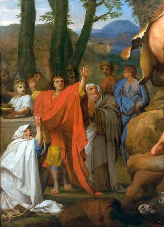 Hercules Fighting Cacus - Eustache Le Sueur