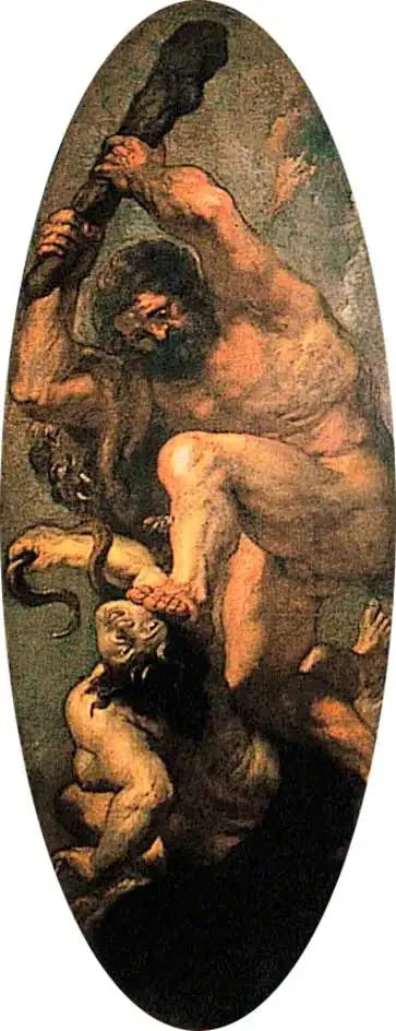 Hercules Crushes Discord - Peter Paul Rubens