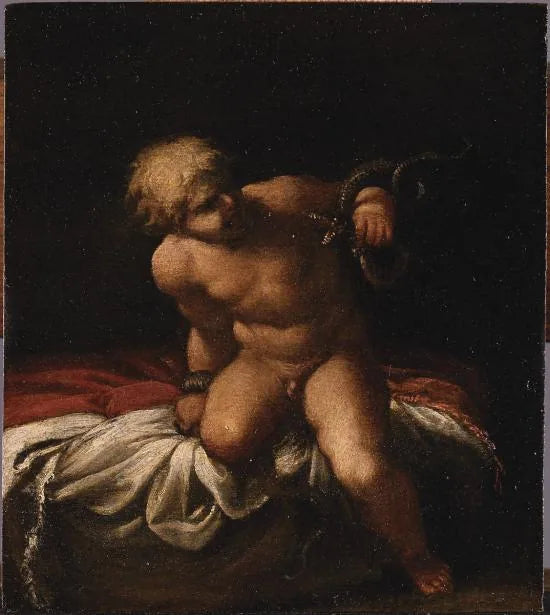 Hercules enfant étouffant les serpents - Annibale Carracci