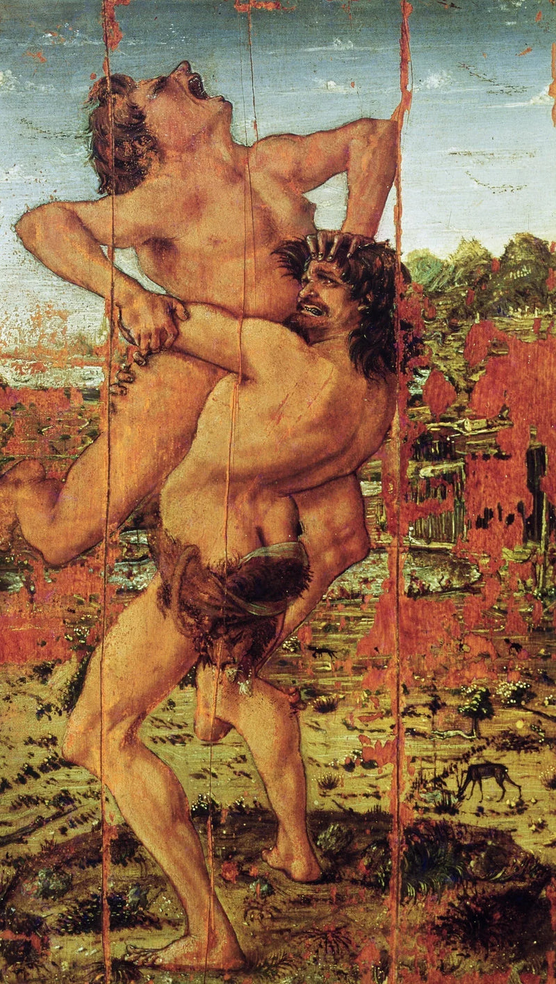 Hercules and Antaeus - Cosimo Tura