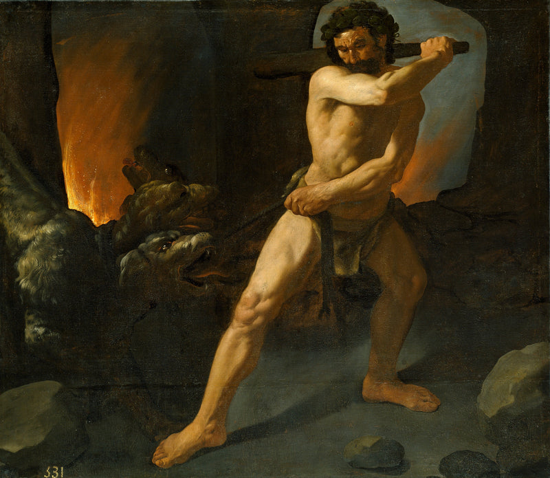 Hercules and Cerberus - Francisco de Zurbarán