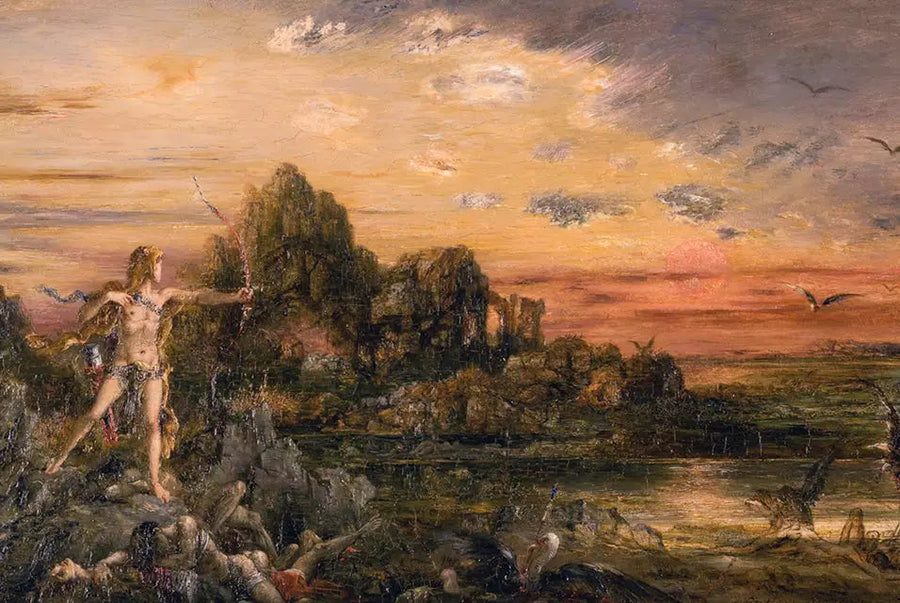 Hercules and the Stymphalian Birds - Gustave Moreau