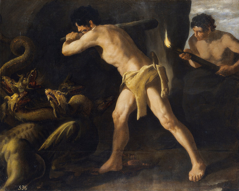 Hercules and the Hydra - Francisco de Zurbarán