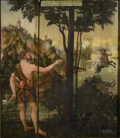 Hercules and Nessus - Lucas Cranach the Elder