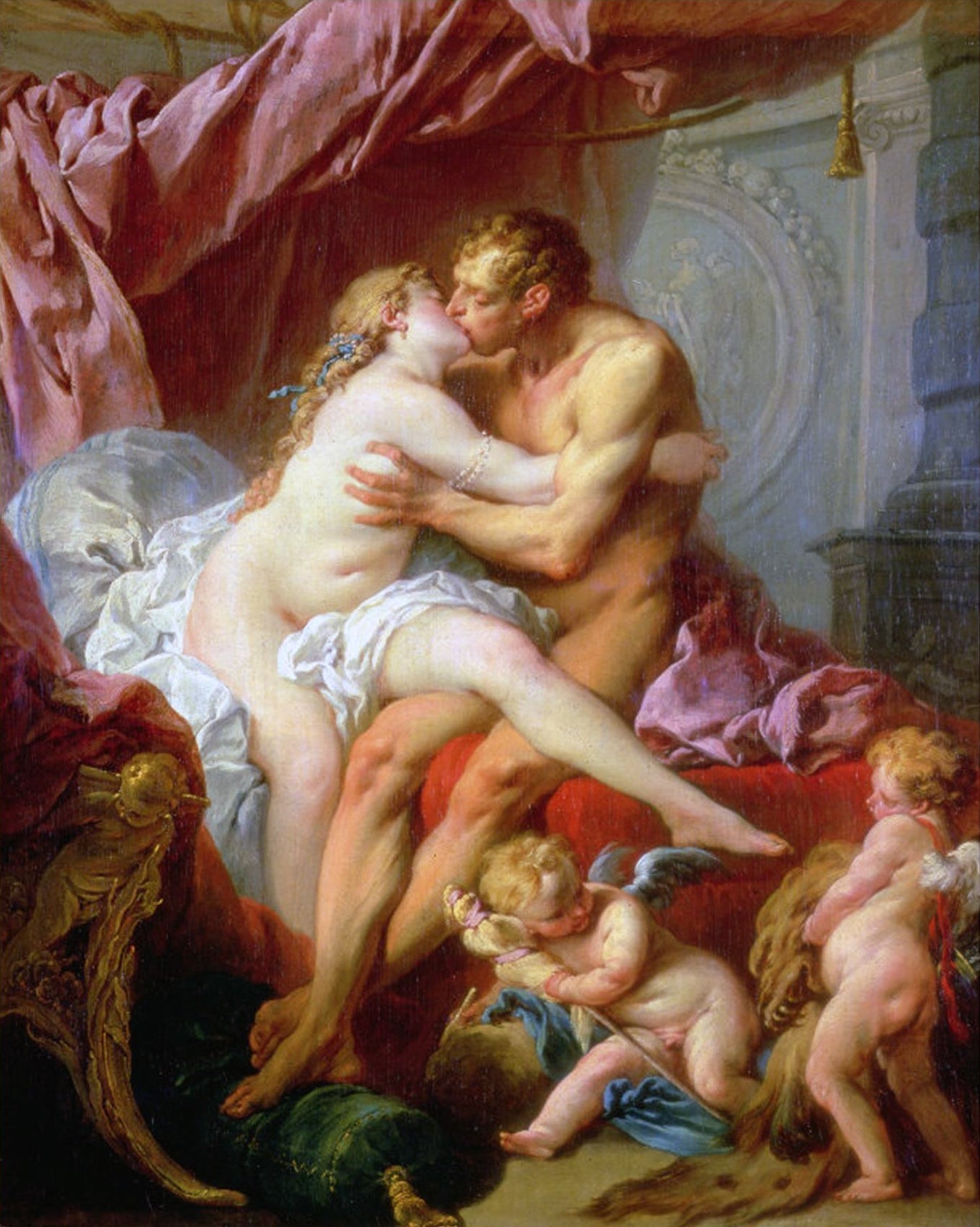 Hercules and Omphale - François Boucher