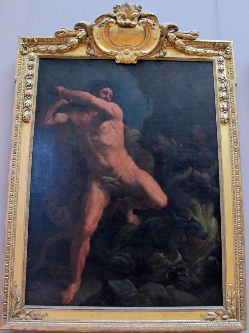 Hercules defeating the Lernaean Hydra - Guido Reni