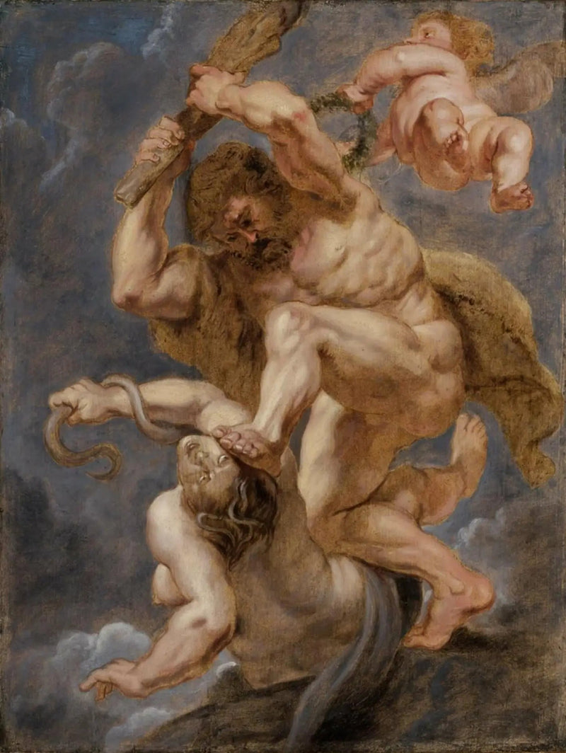 Hercules, Heroic Virtue Overcoming Discord - Peter Paul Rubens