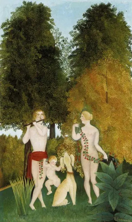 Happy Quartet - Henri Rousseau